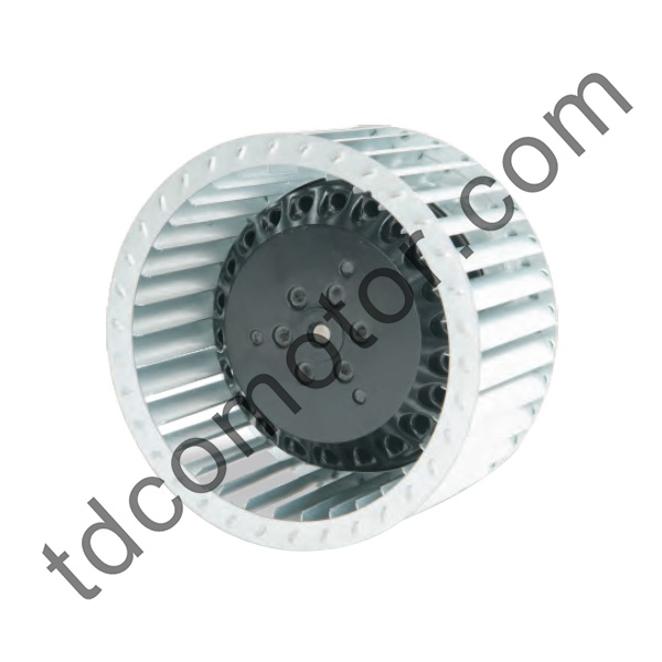 150 mm-es AC előre hajlított centrifugális ventilátor