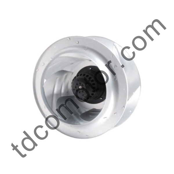 400 mm-es AC hátrafelé hajló centrifugális ventilátor
