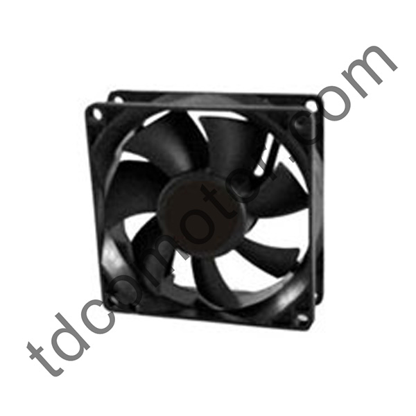 DC axiális ventilátor 80x80x25 YZ-8025D hüvelycsapágy golyóscsapágy